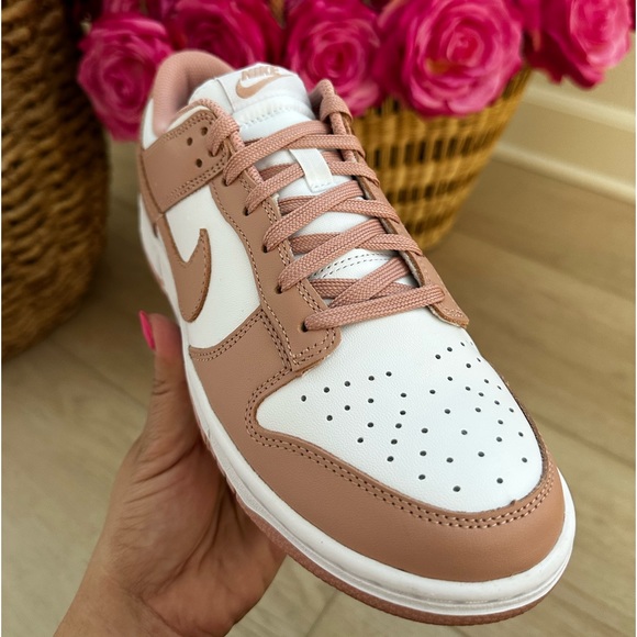 Nike Womans dunk low white rose whisper nude - Picture 14 of 16